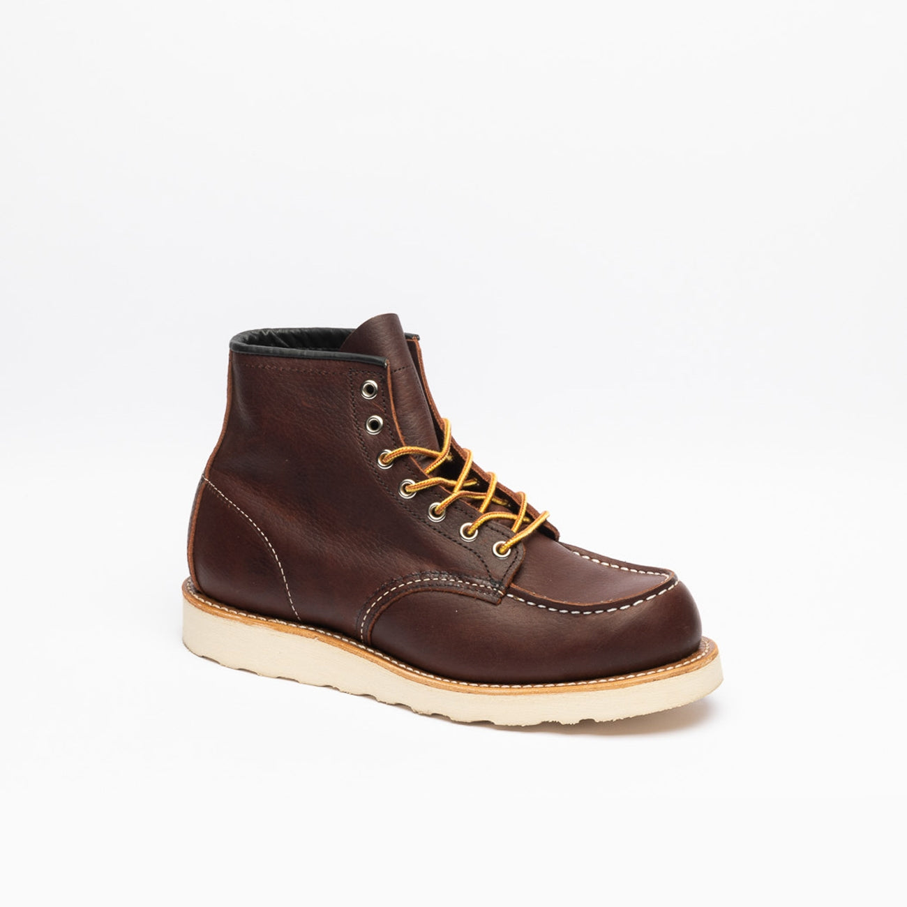 Polacco stringato Red Wing Classic Moc in pelle marrone