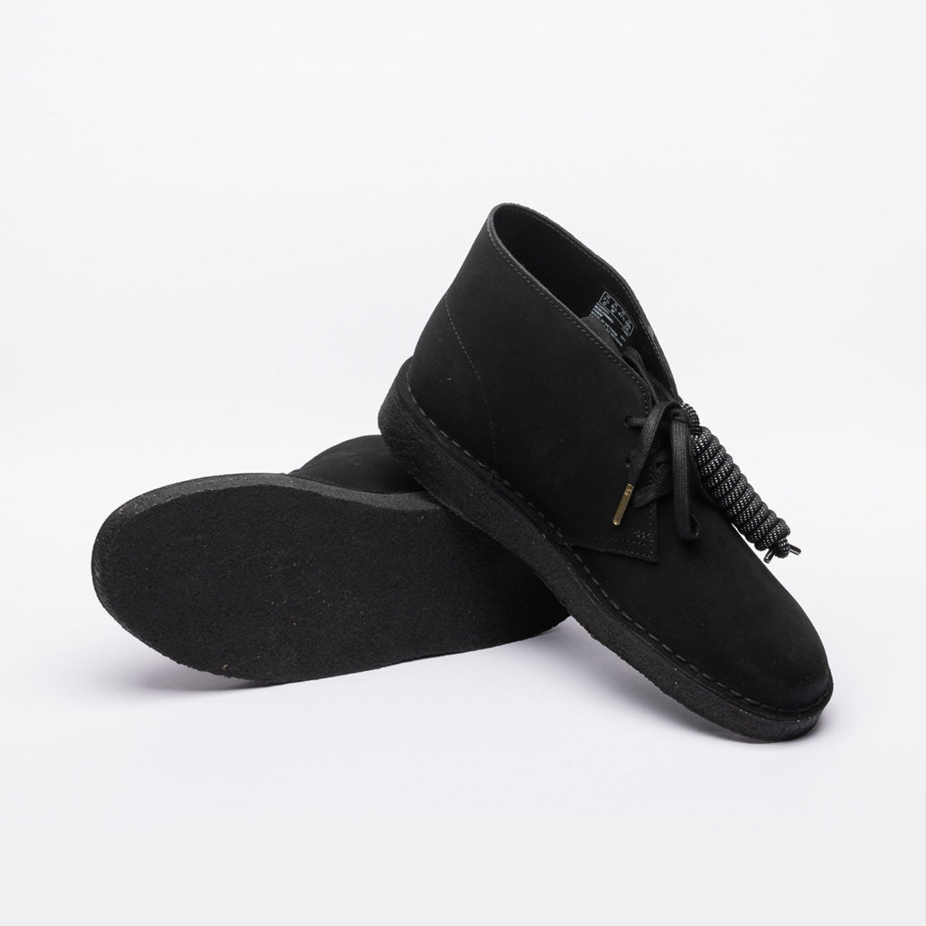 Polacco chukka Clarks Desert Coal in camoscio nero