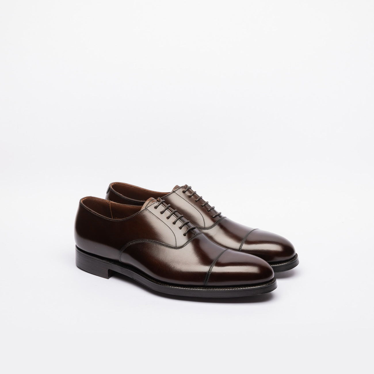 Scarpa stringata Crockett & Jones Lonsdale in pelle testa di moro