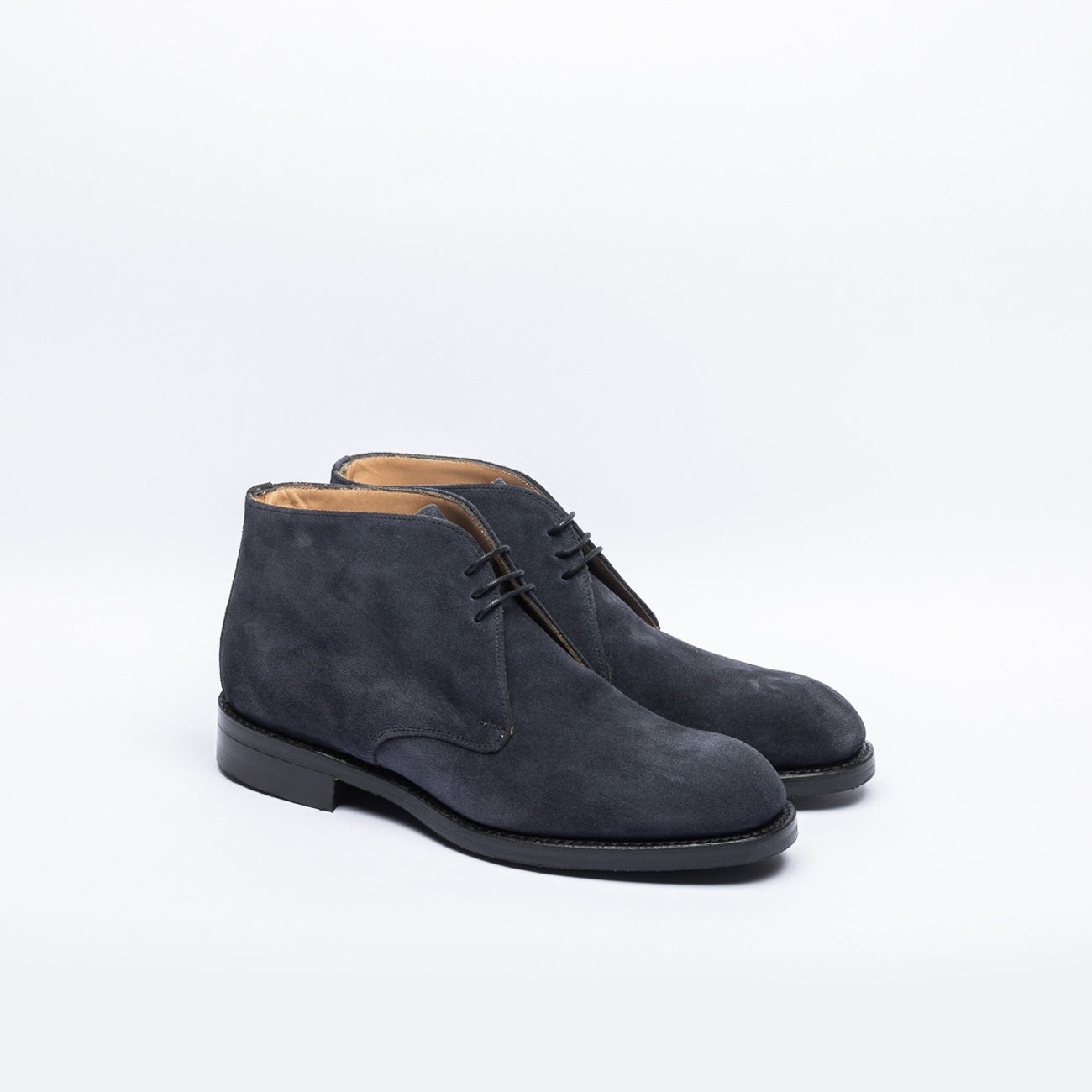 Polacco Chukka Cheaney Joseph & Sons Jackie R in camoscio blu