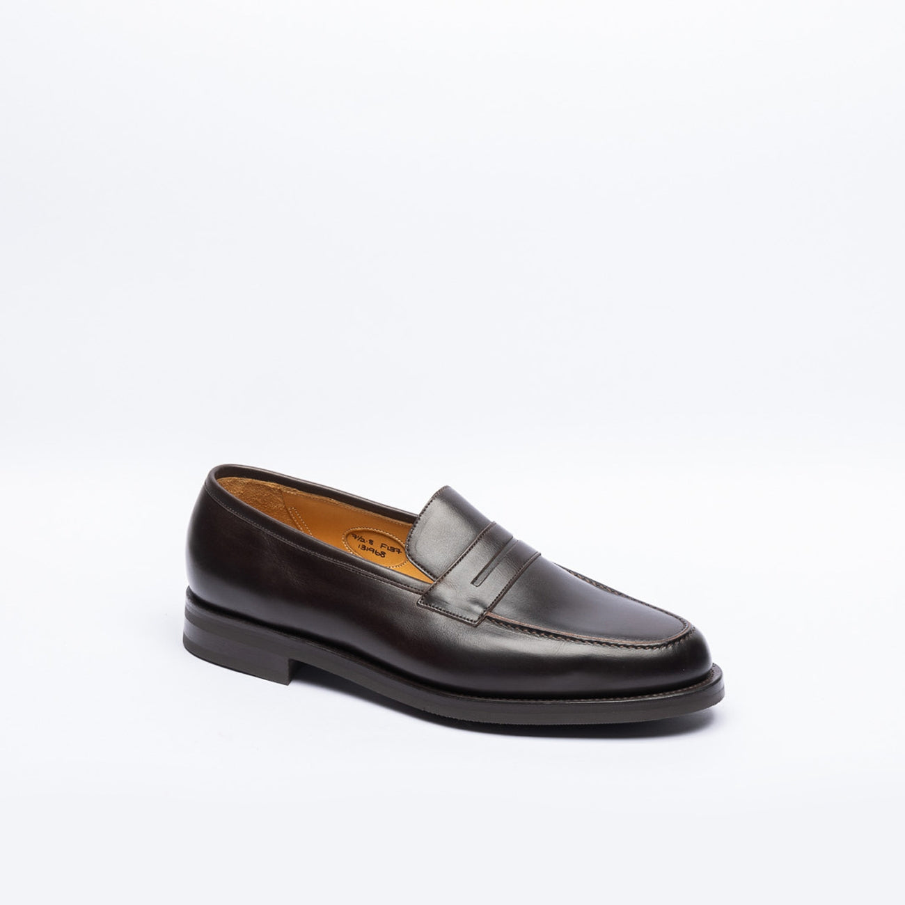 Mocassino penny loafer Edward Green Earl in pelle marrone