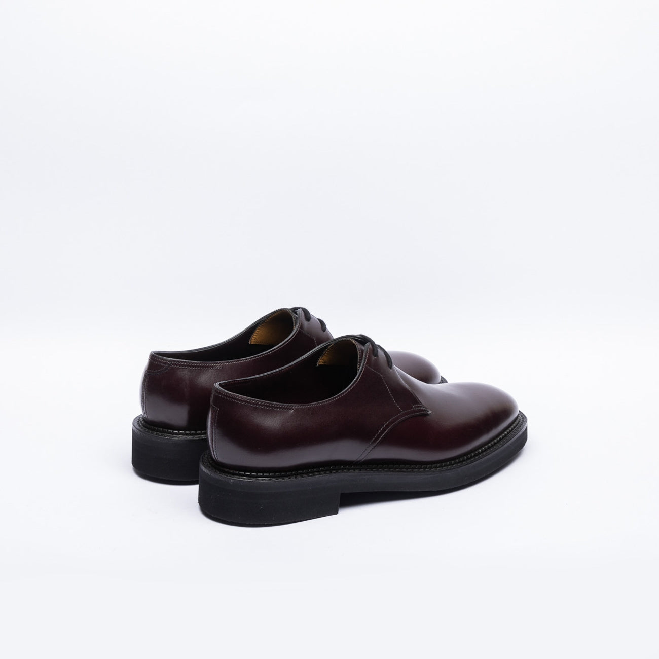 Stringata derby John Lobb Haldon in pelle bordeaux