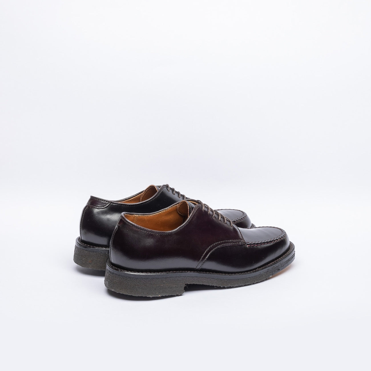 Stringata derby Alden 44408 in pelle di cavallo bordeaux