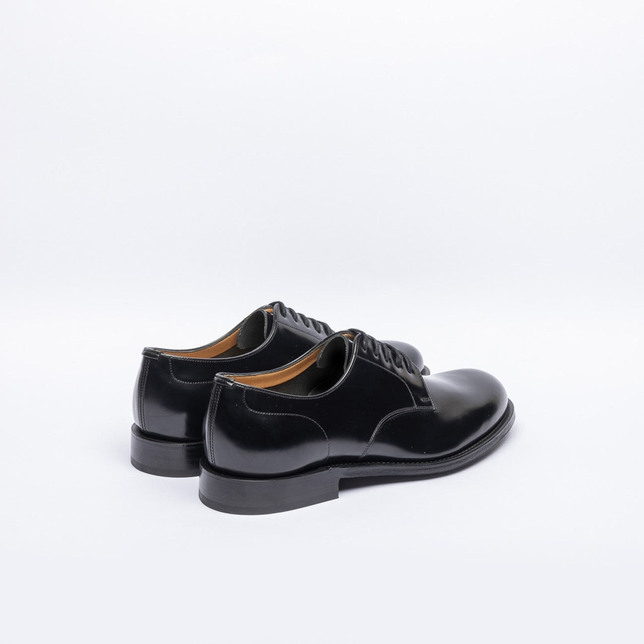 Stringata derby Church's Somerby 2 in pelle spazzolata nera