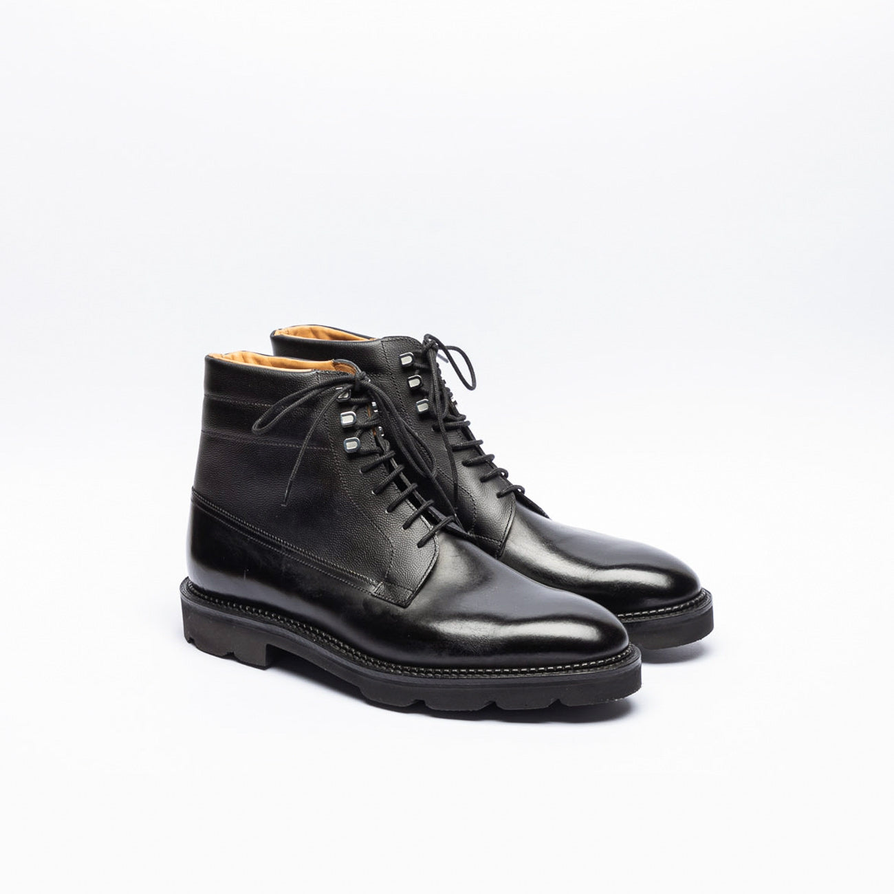 Polacco stringato John Lobb Alder Pd in pelle nera