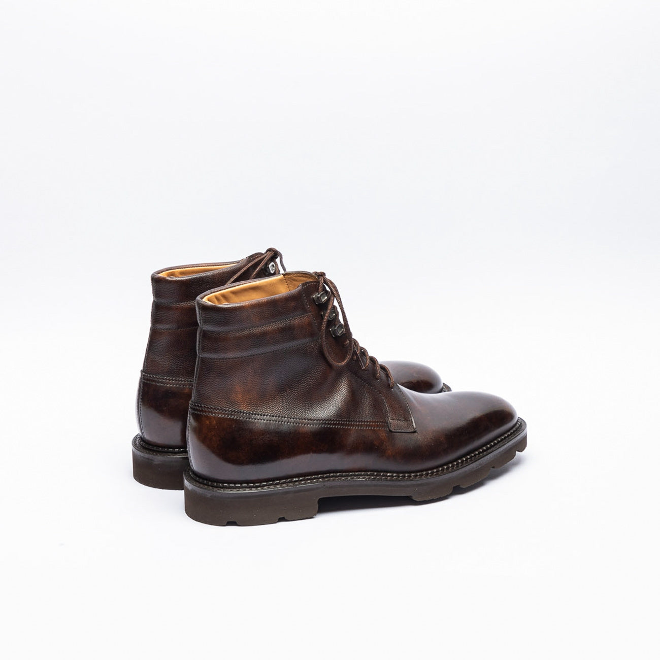 Polacco stringato John Lobb Alder Pd in pelle marrone