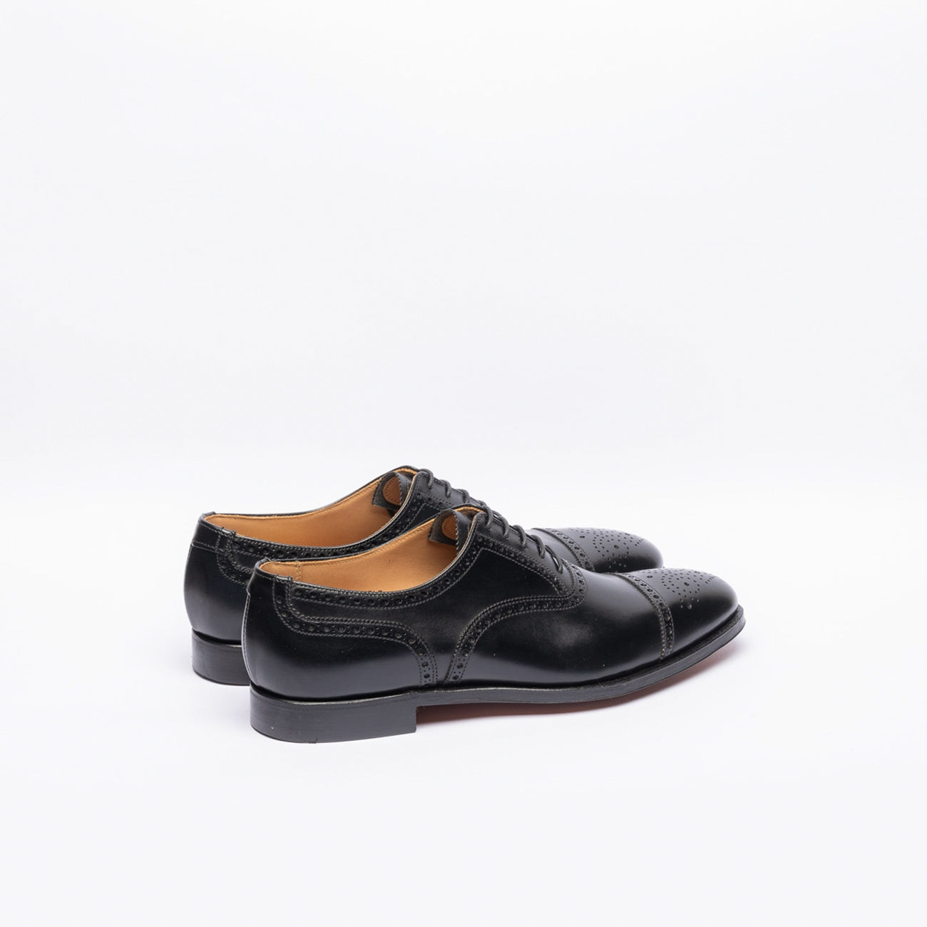 Stringata oxford Crockett & Jones Westfield in pelle nera