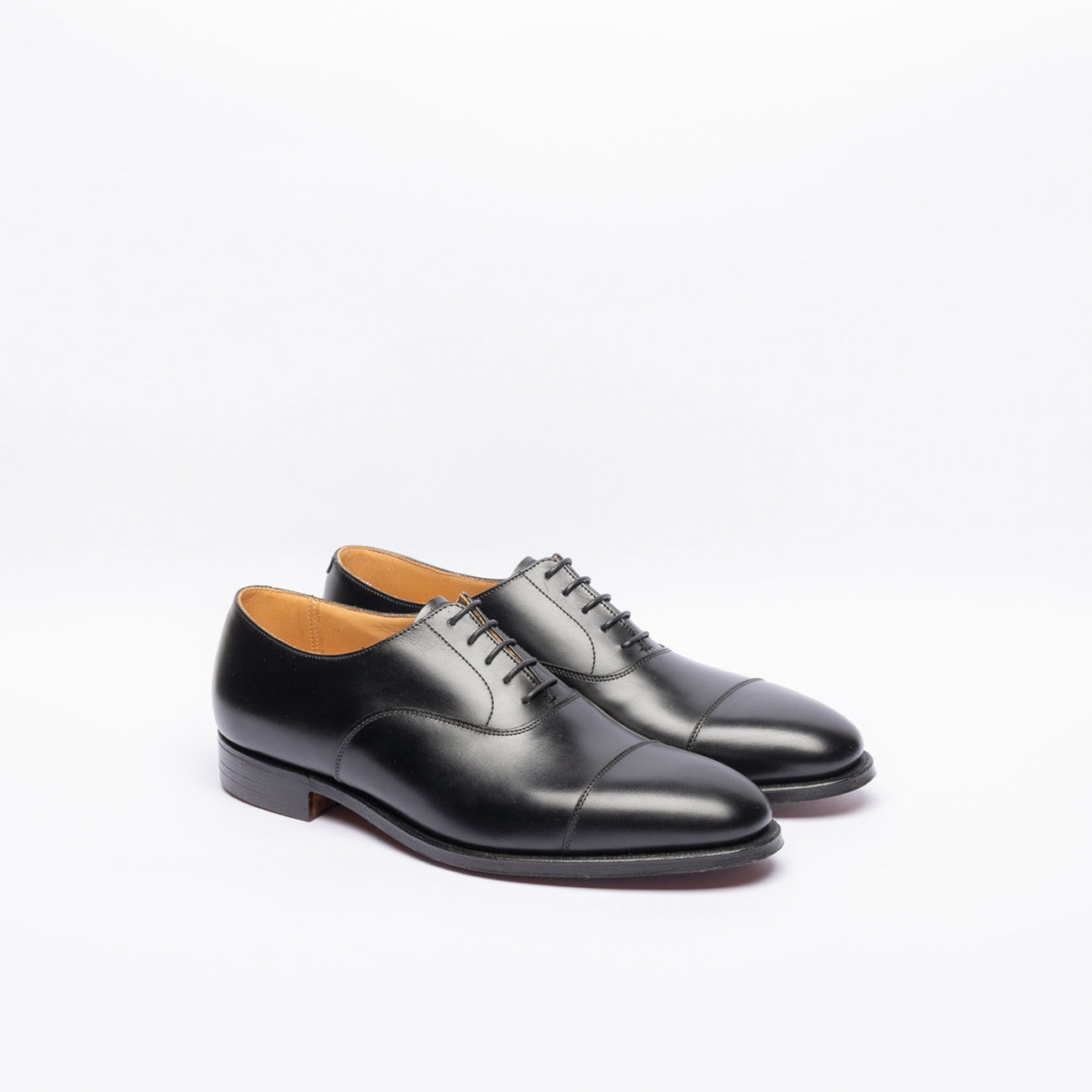 Stringata oxford Crockett & Jones Connaught in pelle nera