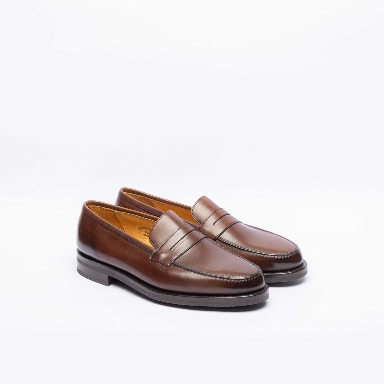 Mocassino Edward Green Earl in pelle marrone