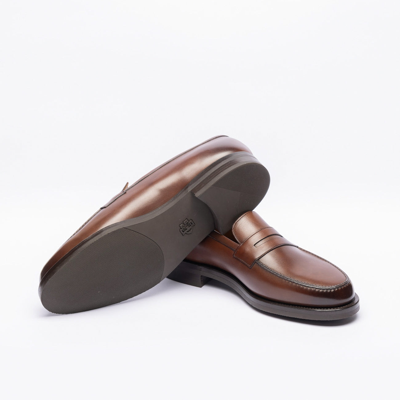Mocassino Edward Green Earl in pelle marrone