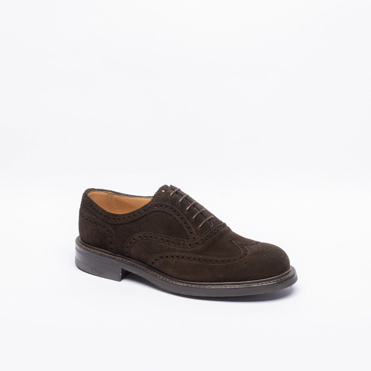 Stringata derby Cheaney Joseph & Sons Arthur III in camoscio marrone