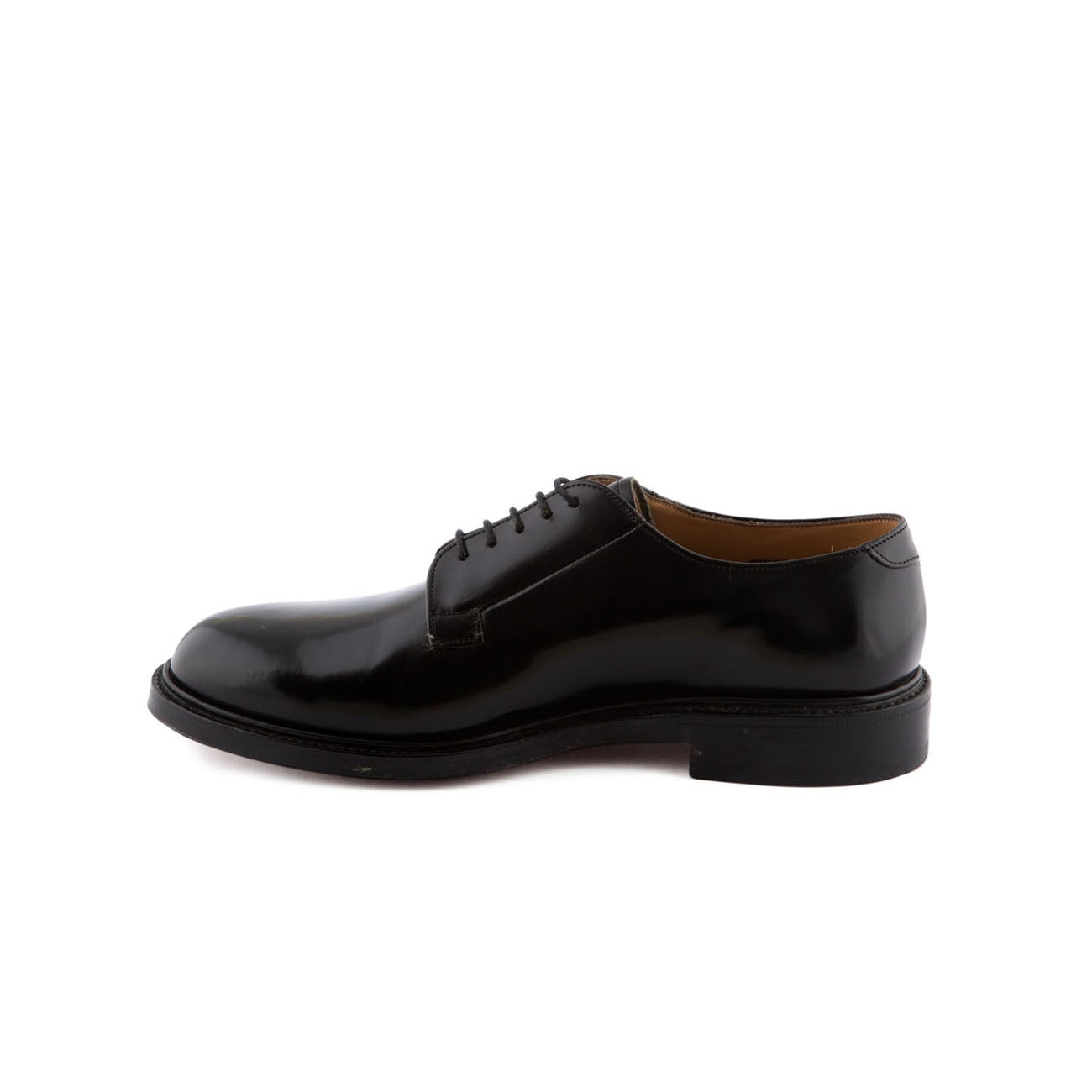 Scarpa stringata Cheaney Deal in pelle nera lucida