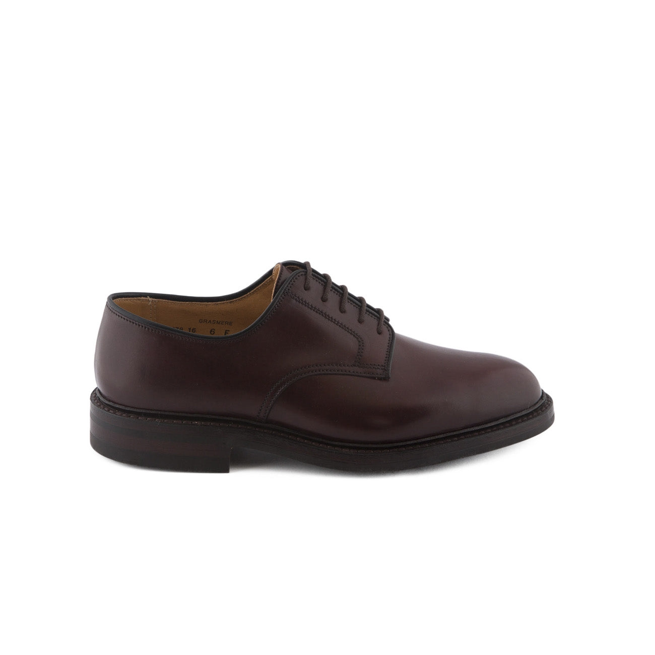 Scarpa stringata Crockett & Jones Grasmere in cordovan burgundy