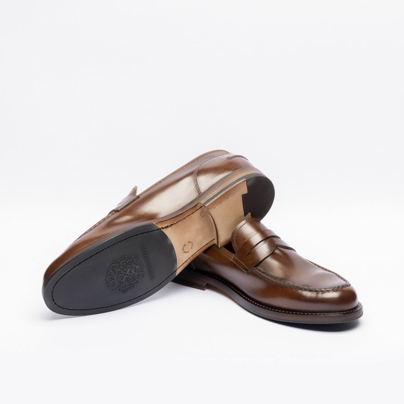 Mocassino penny Alberto Fasciani Zen 57020 in pelle marrone