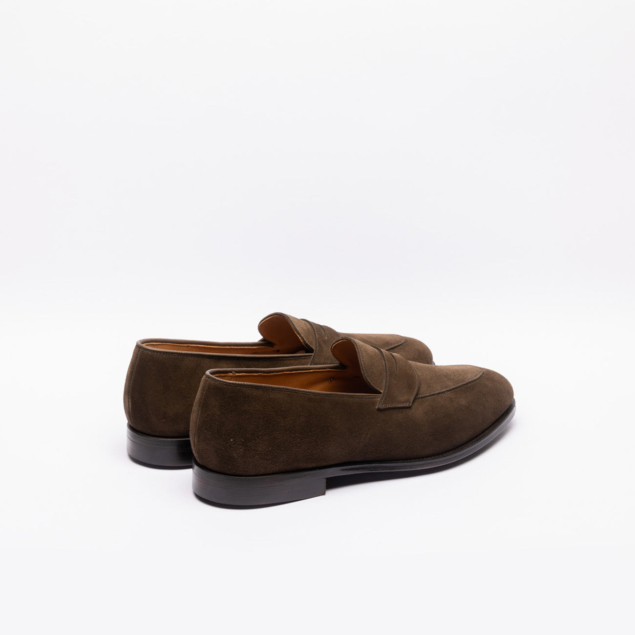 Crockett & Jones Nice penny loafers in brown suede