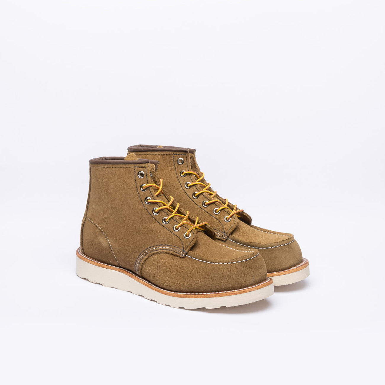 Stivale derby Red Wing 8881 in camoscio beige