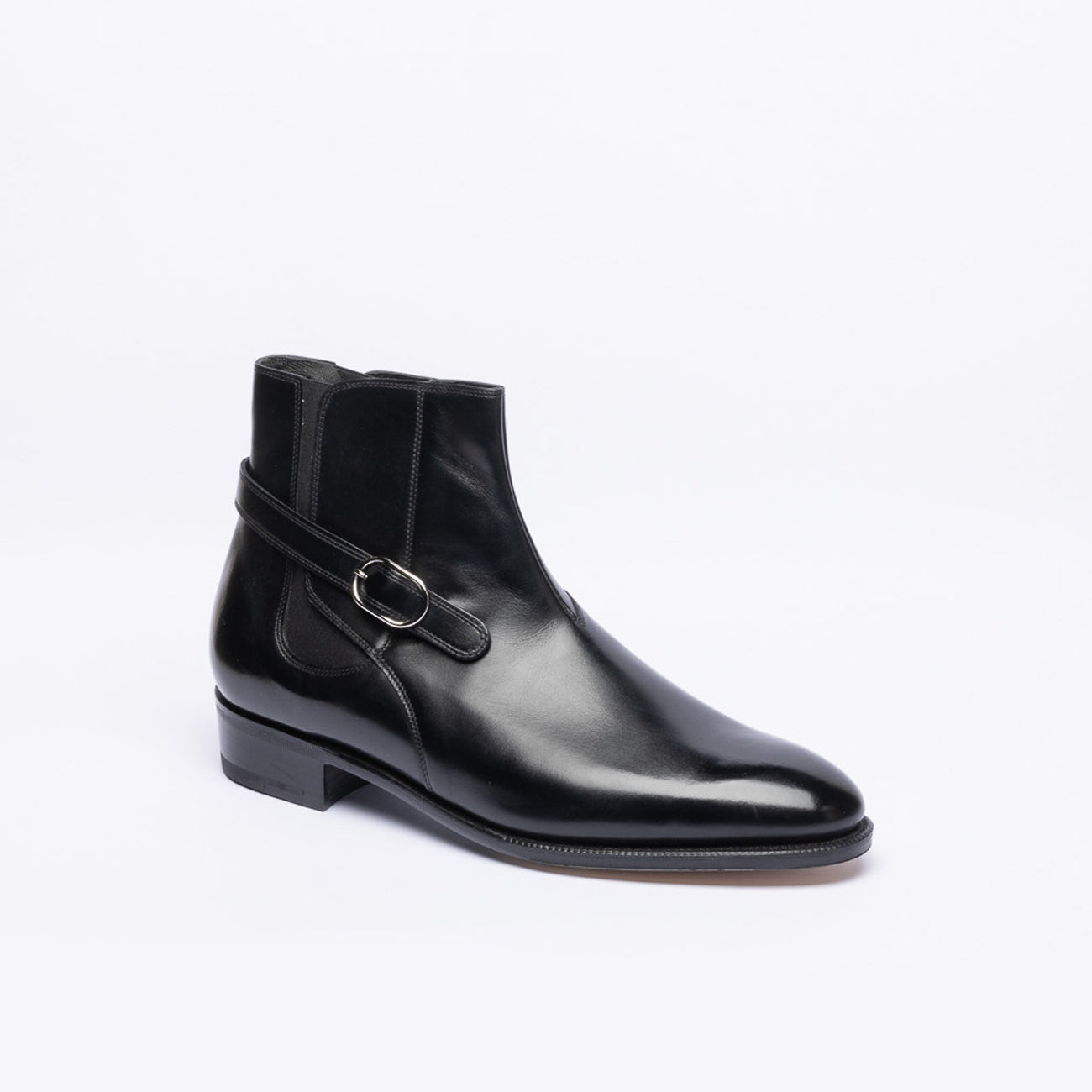 Stivaletto chelsea John Lobb Meason in pelle nera