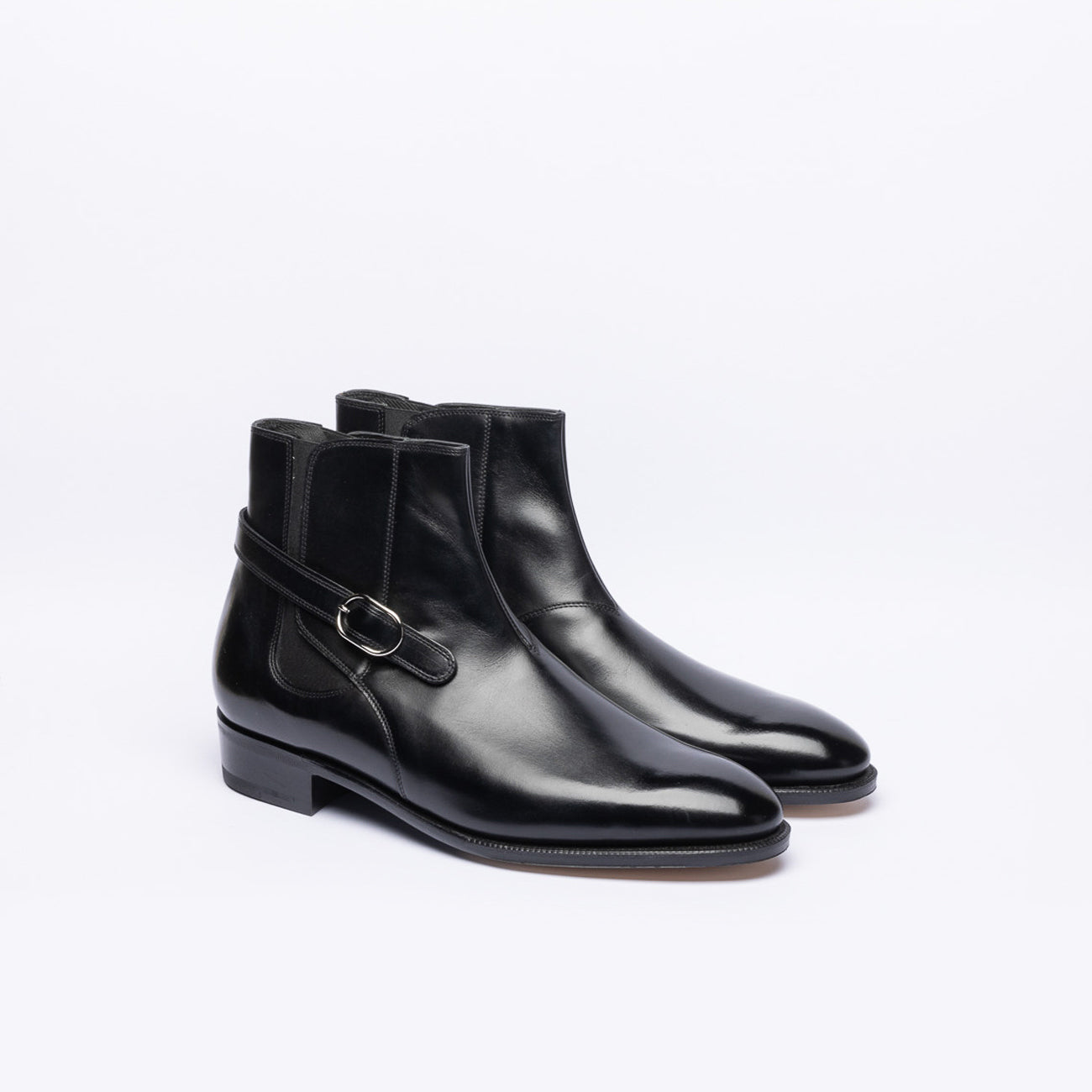 Stivale chelsea John Lobb Masons in pelle nera (Fitting F/EE)