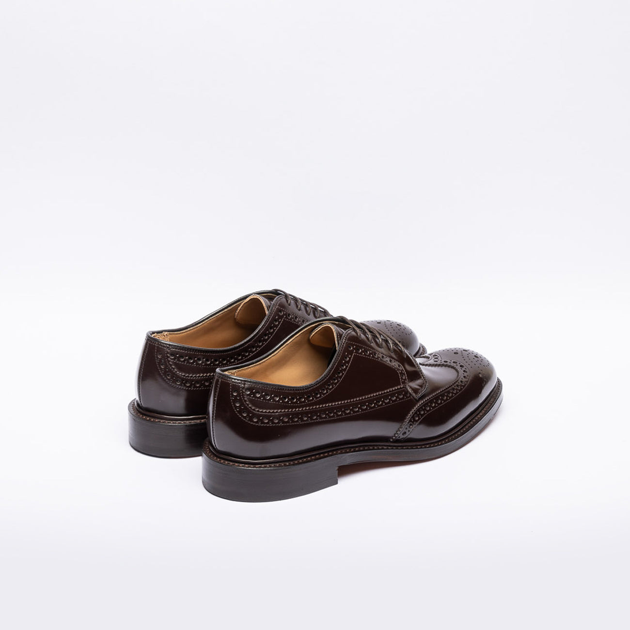 Stringata derby Cheaney Joseph & Sons Carlton in pelle spazzolata marrone