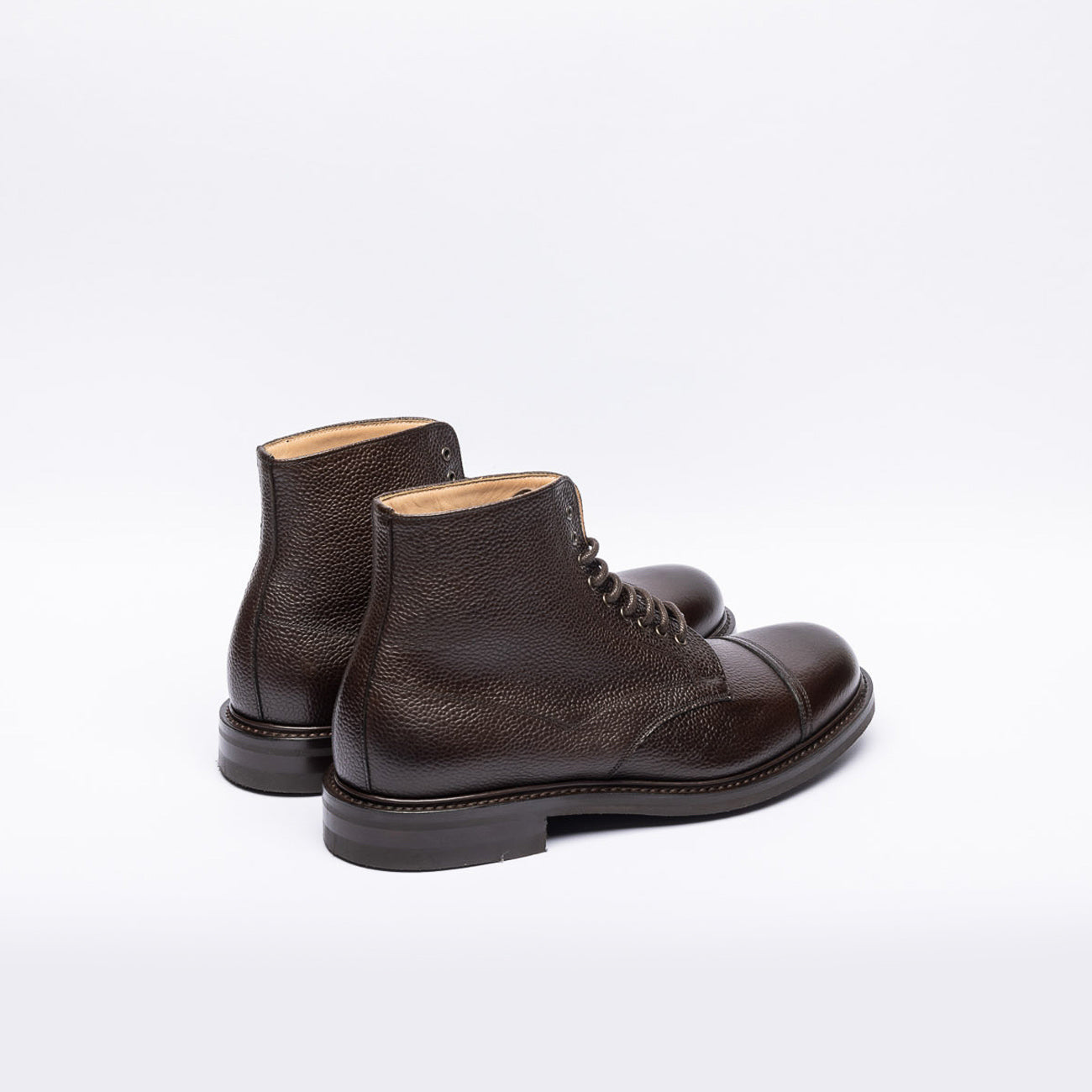 Stivale derby Cheaney Joseph & Sons Jarrow Alt R in pelle martellata marrone