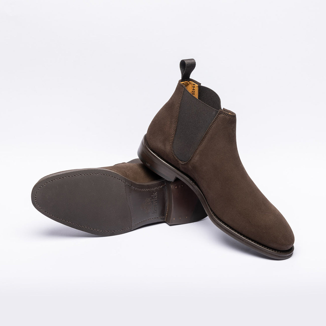 Berwick 308 brown suede chelsea boot