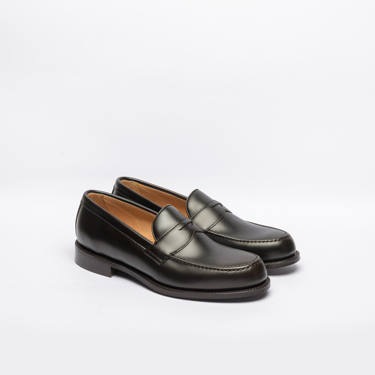 Mocassino penny Cheaney Joseph & Sons Hudson EF in pelle marrone (Antique walnut)