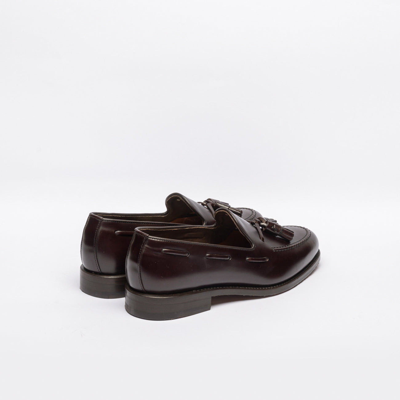 Berwick 5139 brown leather loafer with tassels
