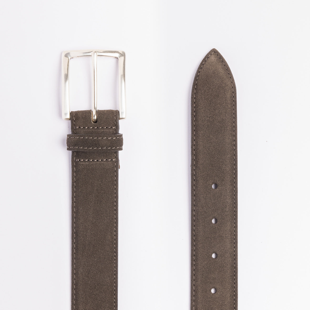 Andrea D'Amico ACU055 brown suede belt