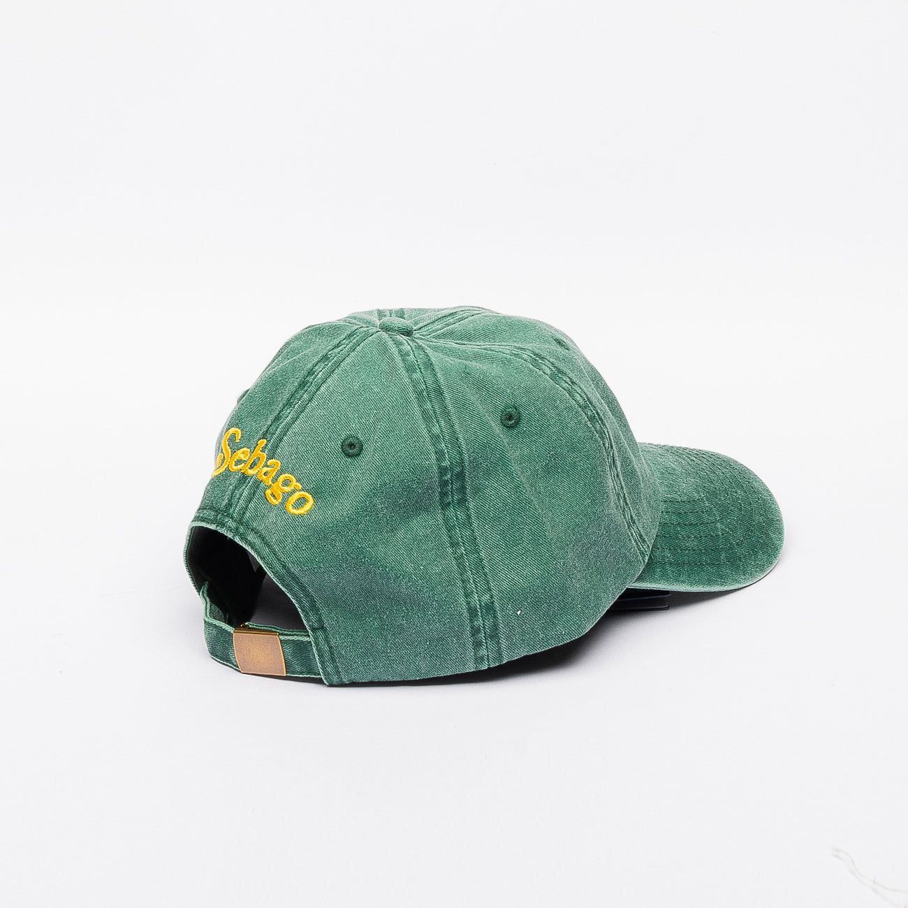 Cappello da baseball Sebago Connor Nautical Flag in cotone verde