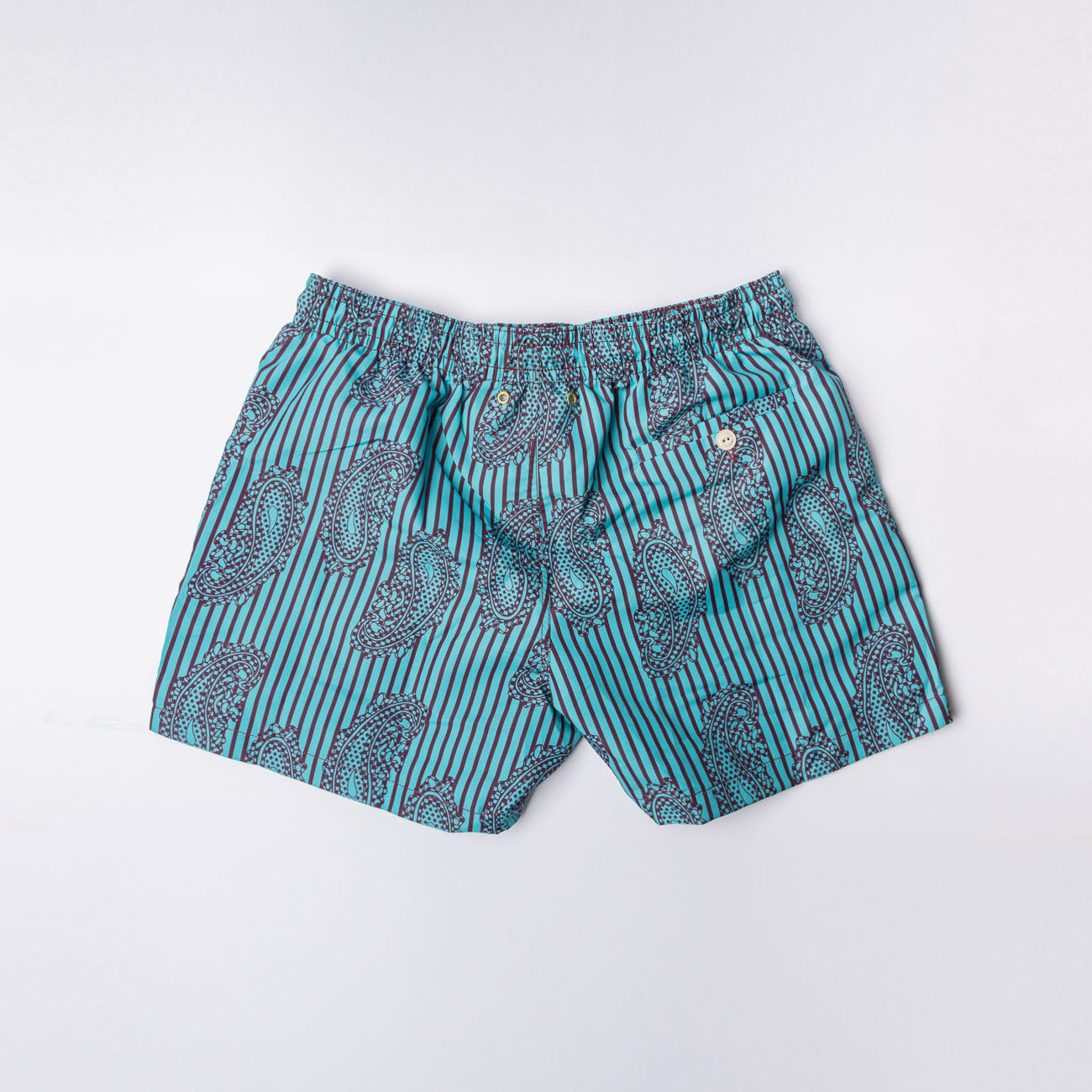 Costume da bagno Alto Milano Cashmere Boxer in tessuto azzurro