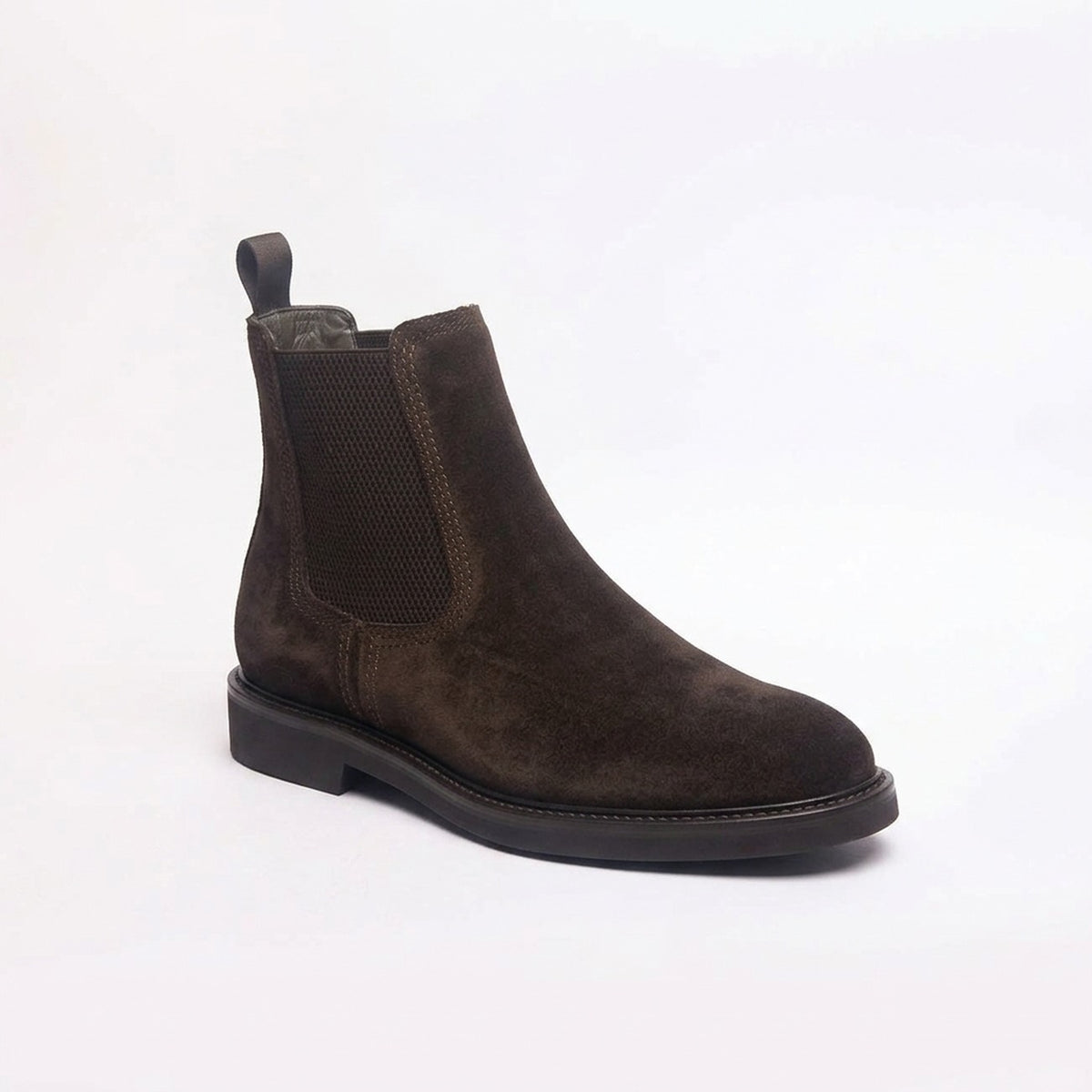 Stivale chelsea Barrett 221U041 in camoscio marrone