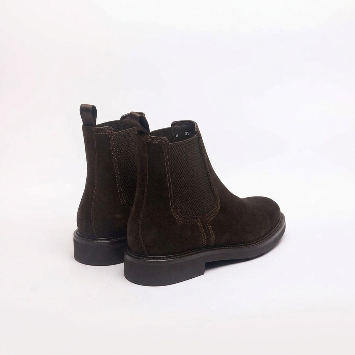 Stivale chelsea Barrett 221U041 in camoscio marrone
