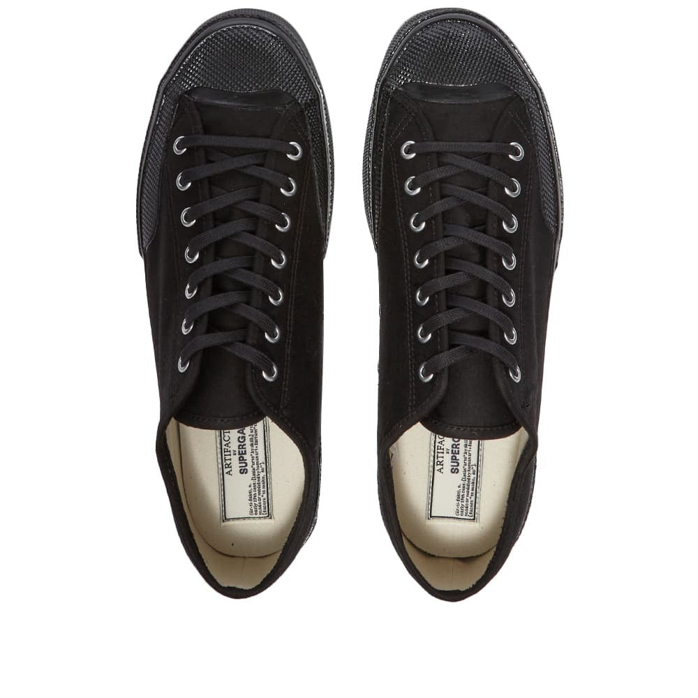 Sneaker Artifact By Superga 2432-W Moleskin in cotone nero