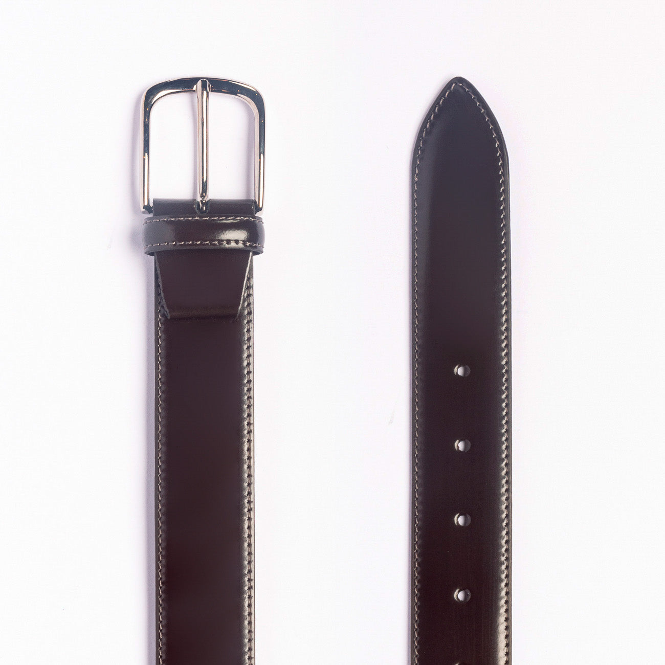 Cintura Alberto Luti 041/35 in pelle bordeaux