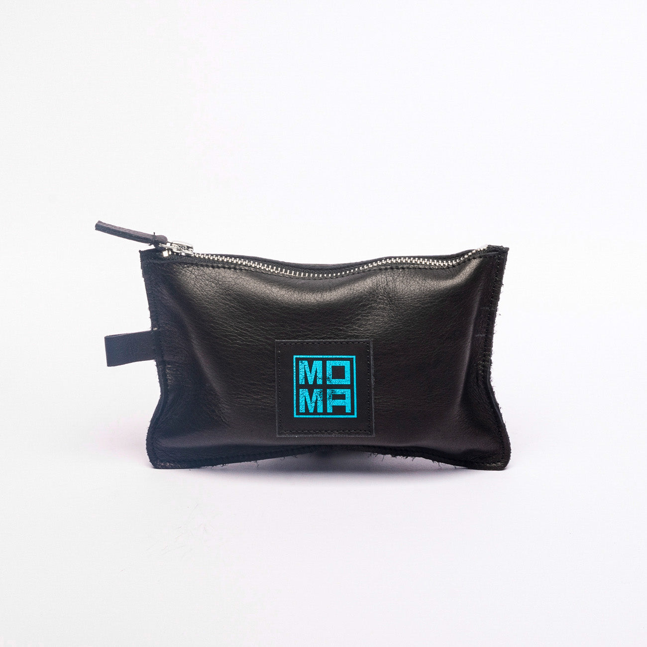 Kit shoe care MOMA in pelle martellata nera