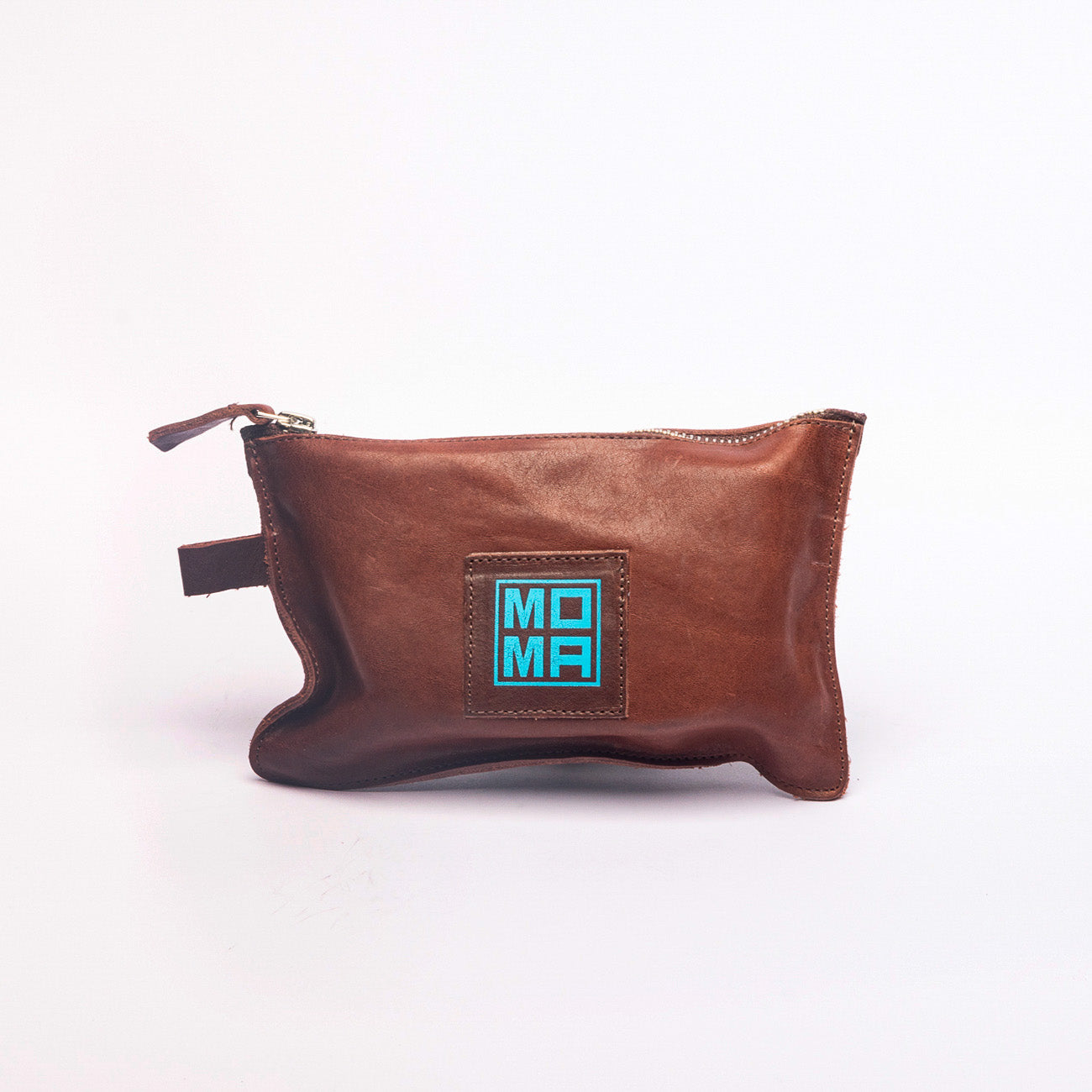 Kit shoe care MOMA in pelle martellata bordeaux