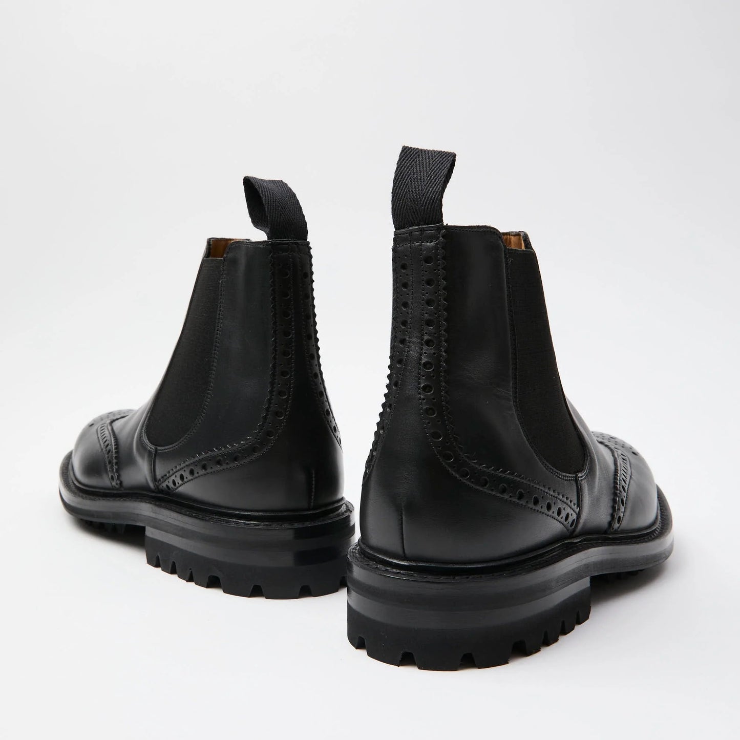 Church's Mc Entyre LW black calf full brogue chelsea boot