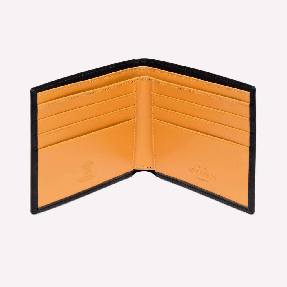 Portafoglio Ettinger London in pelle nera