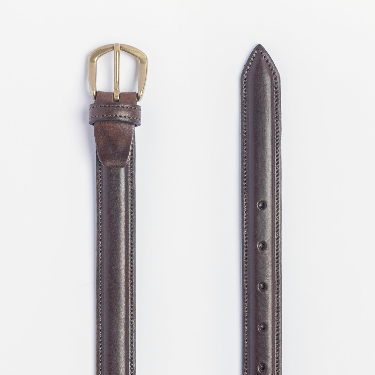 Cintura Alberto Luti 3000/25 in pelle marrone