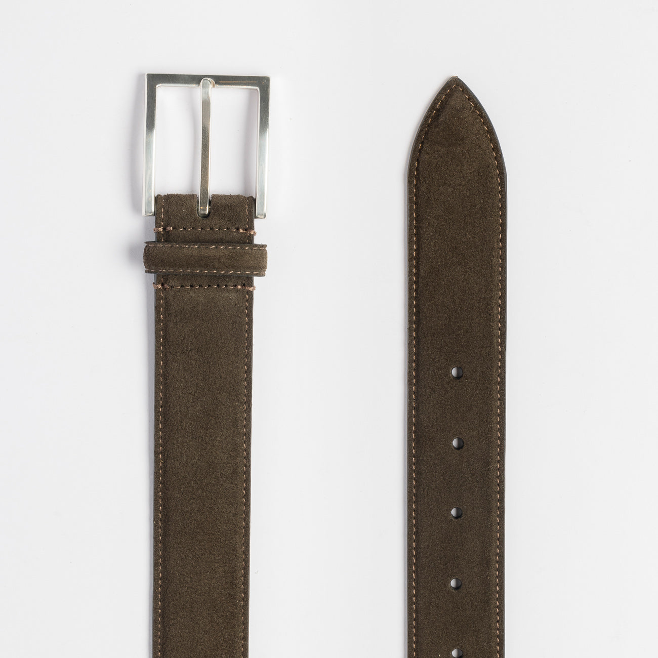 Cintura Andrea D'Amico ABM110003 in camoscio marrone
