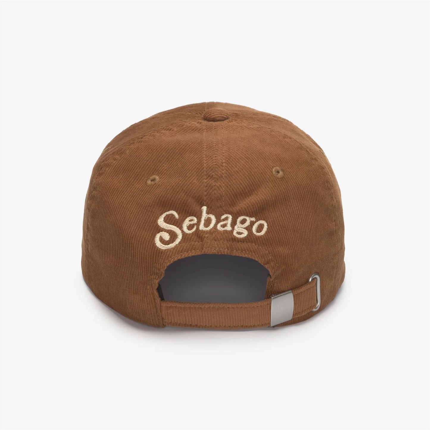 Cappellino da baseball Sebago in velluto beige