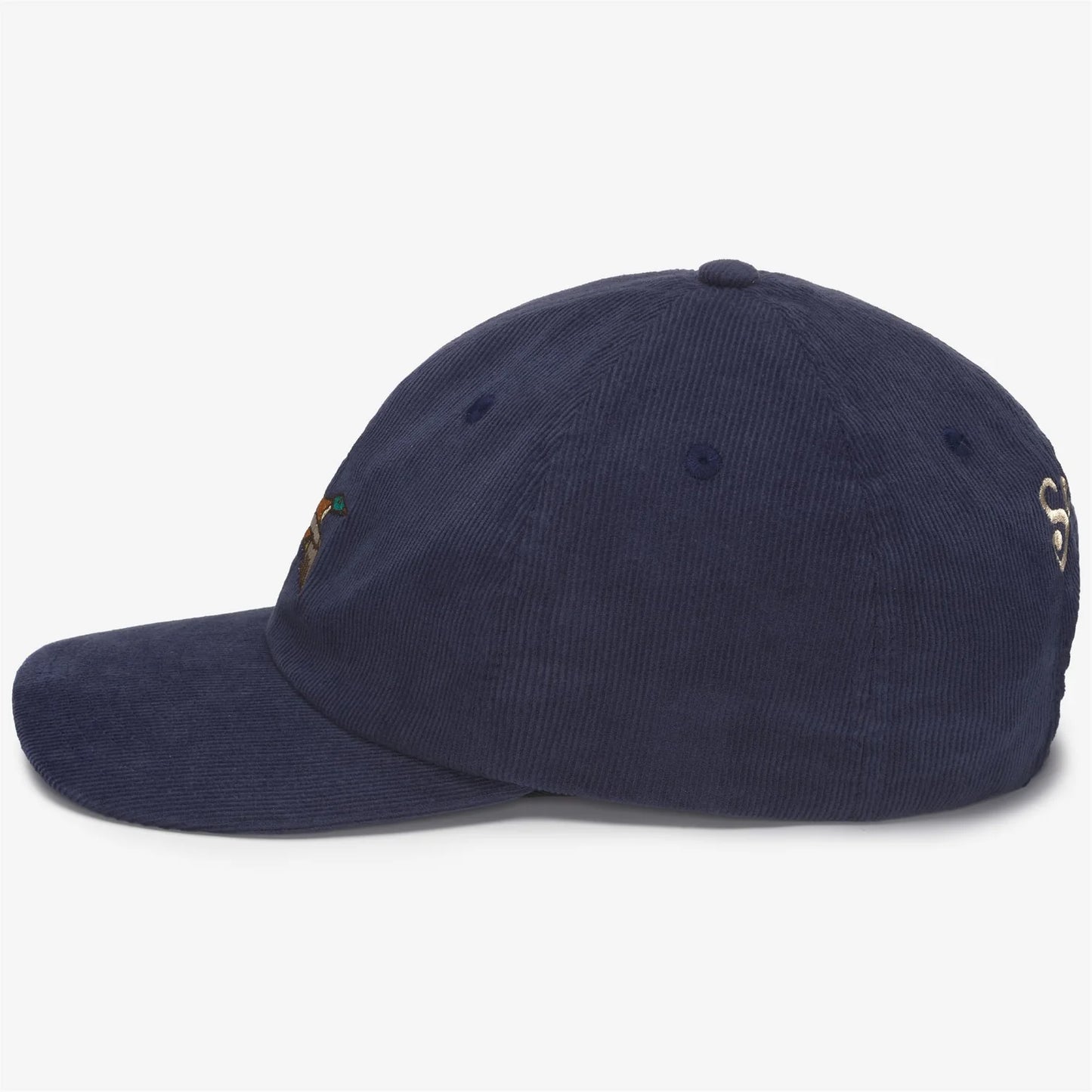 Cappellino da baseball Sebago in velluto blu