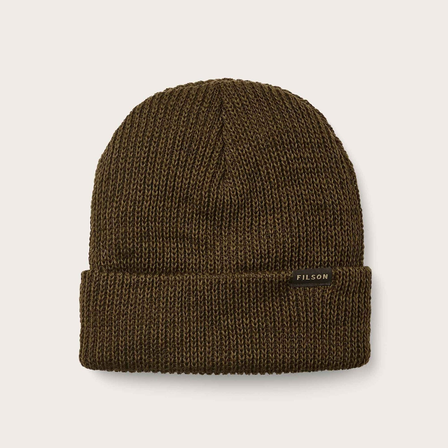 Berretto unisex Filson in lana verde militare