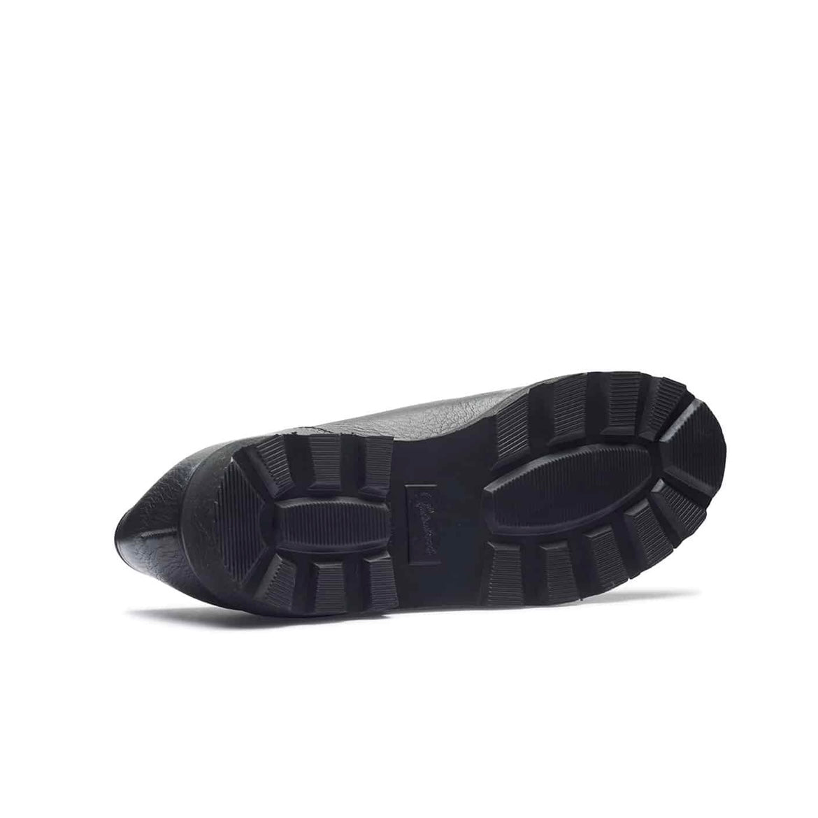 Stringata derby Paraboot Michael Marche II in pelle di cervo nera
