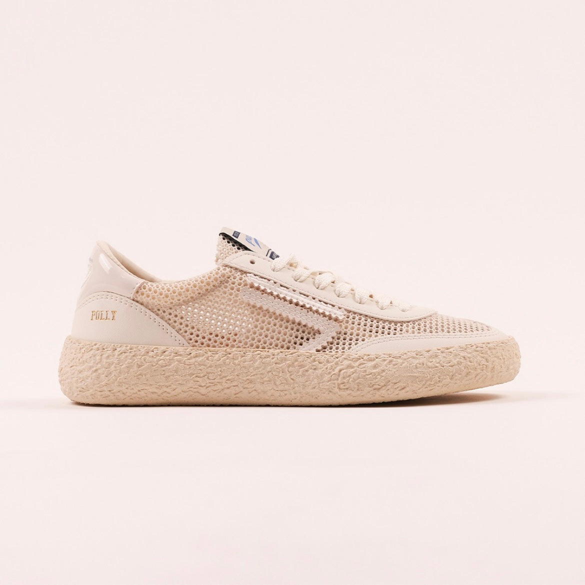 Sneaker eco-friendly Puraai Beach Breeze in tessuto pelle bianca