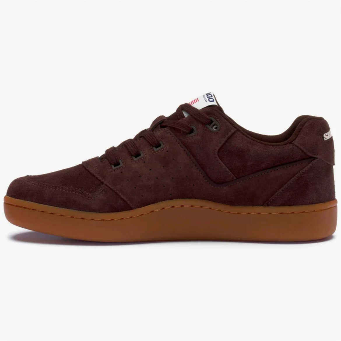 Sneaker da barca Sebago Hurricane Suede in camoscio marrone