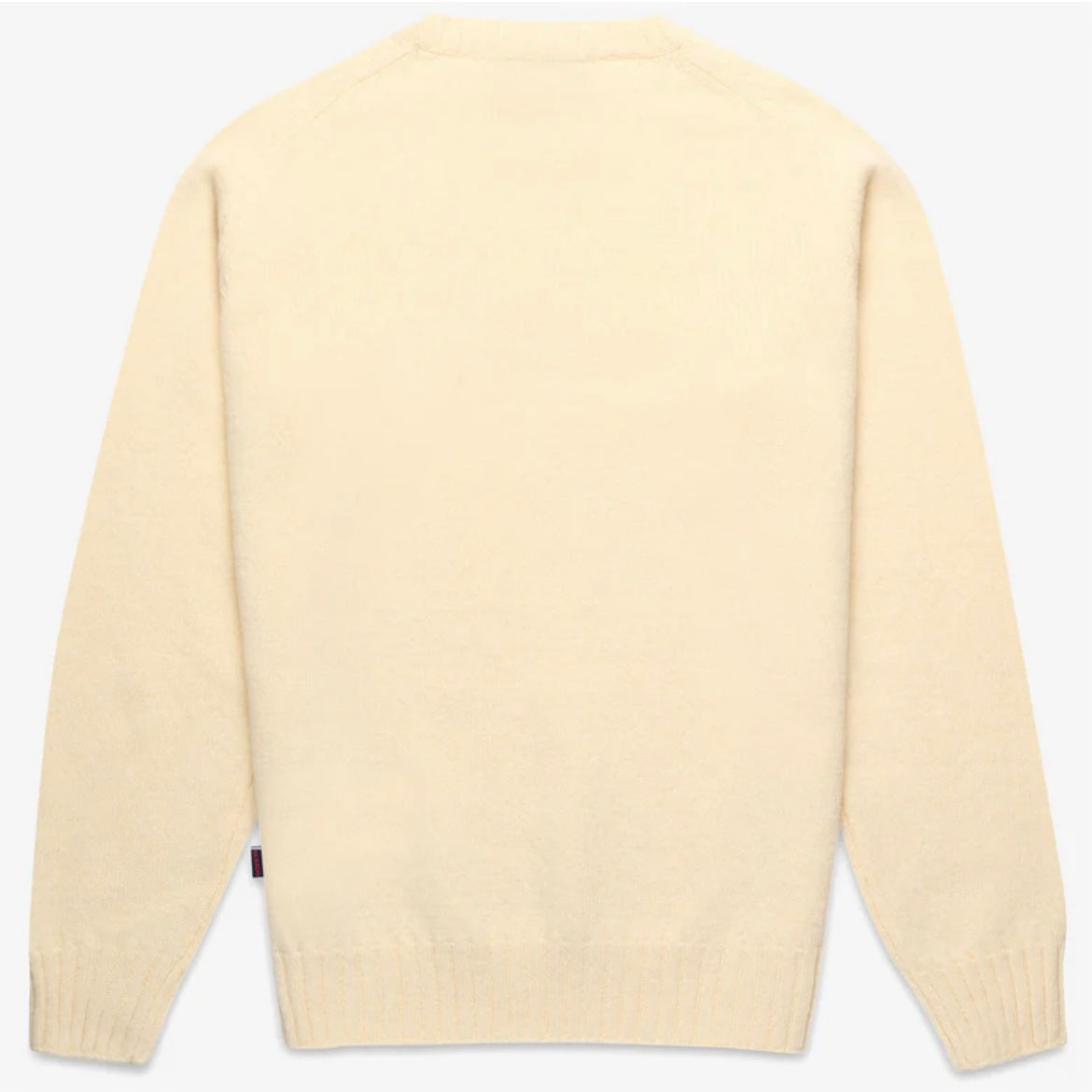 Maglione girocollo Sebago Gilead in lana beige chiaro