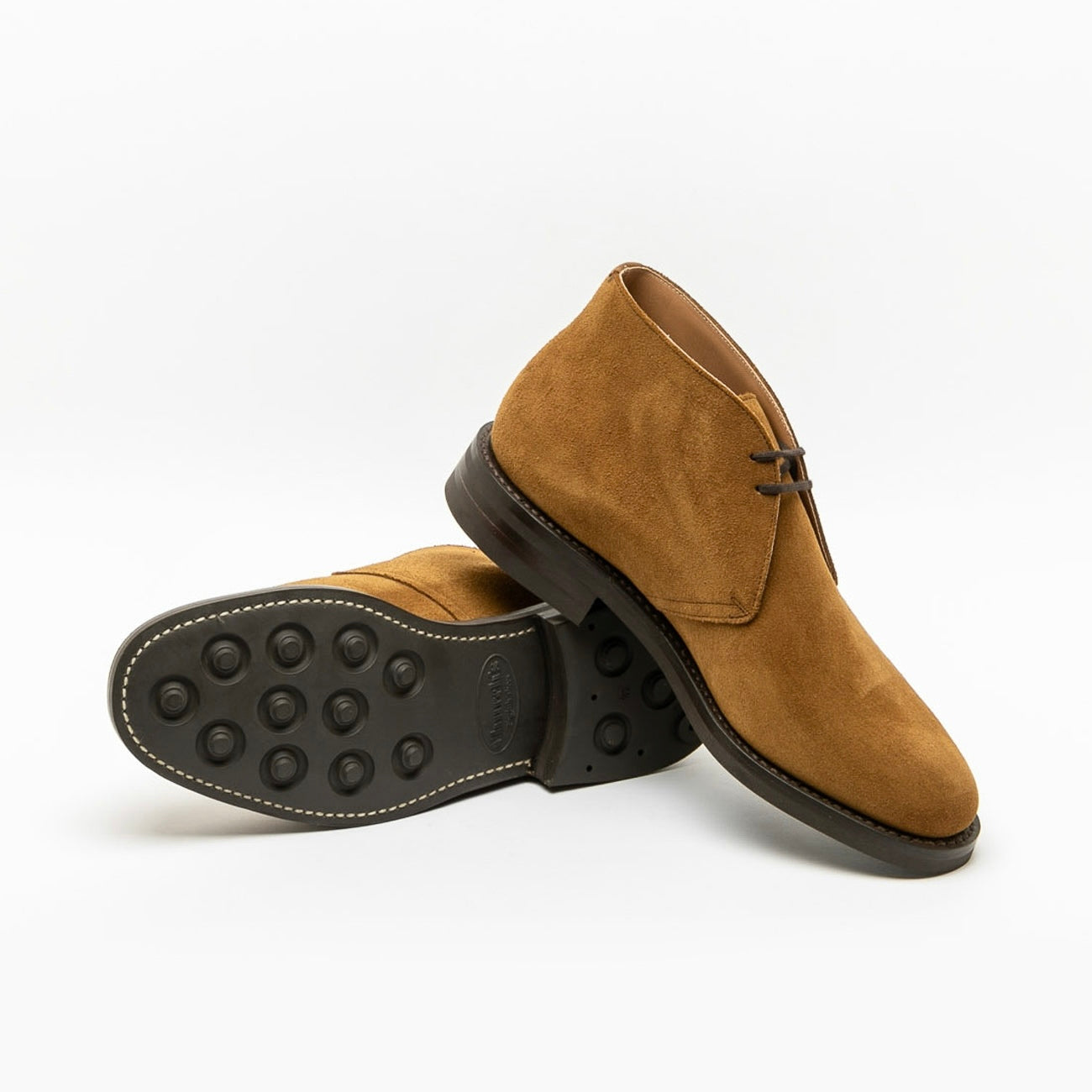 Stivale chukka Church's Ryder 3 LW in camoscio tabacco (Fitting G)