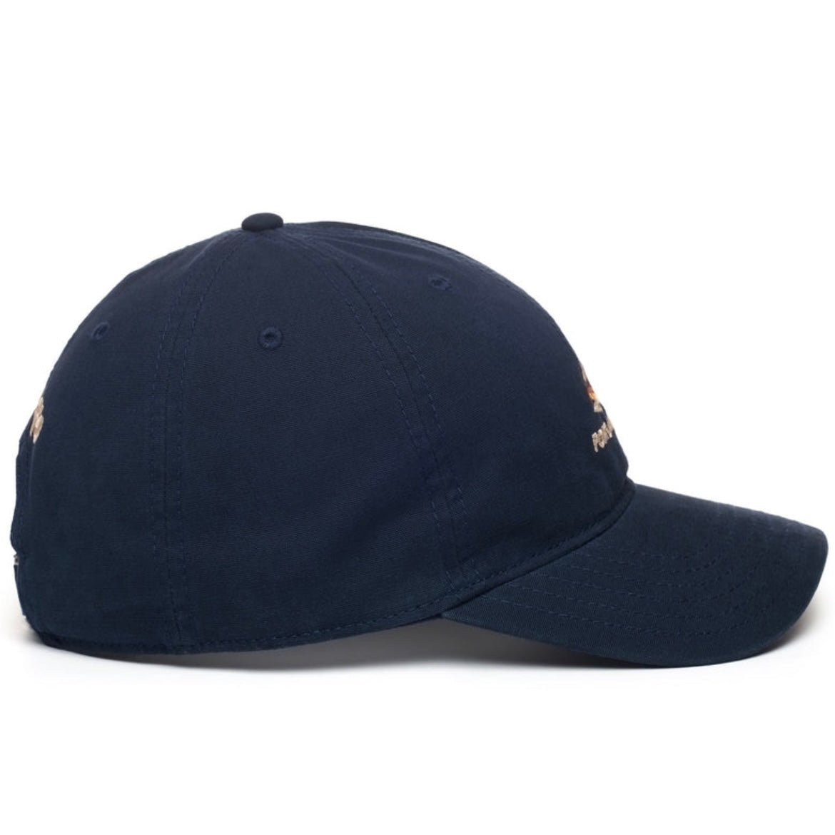 Cappellino da baseball Sebago Connor Canvas in cotone blu