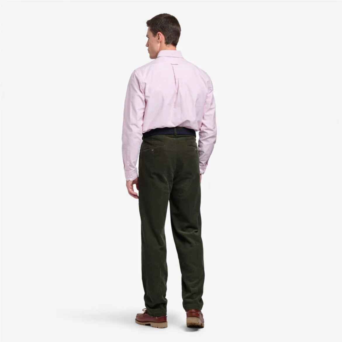 Pantalone a coste Sebago Rendon Cordury in tessuto verde